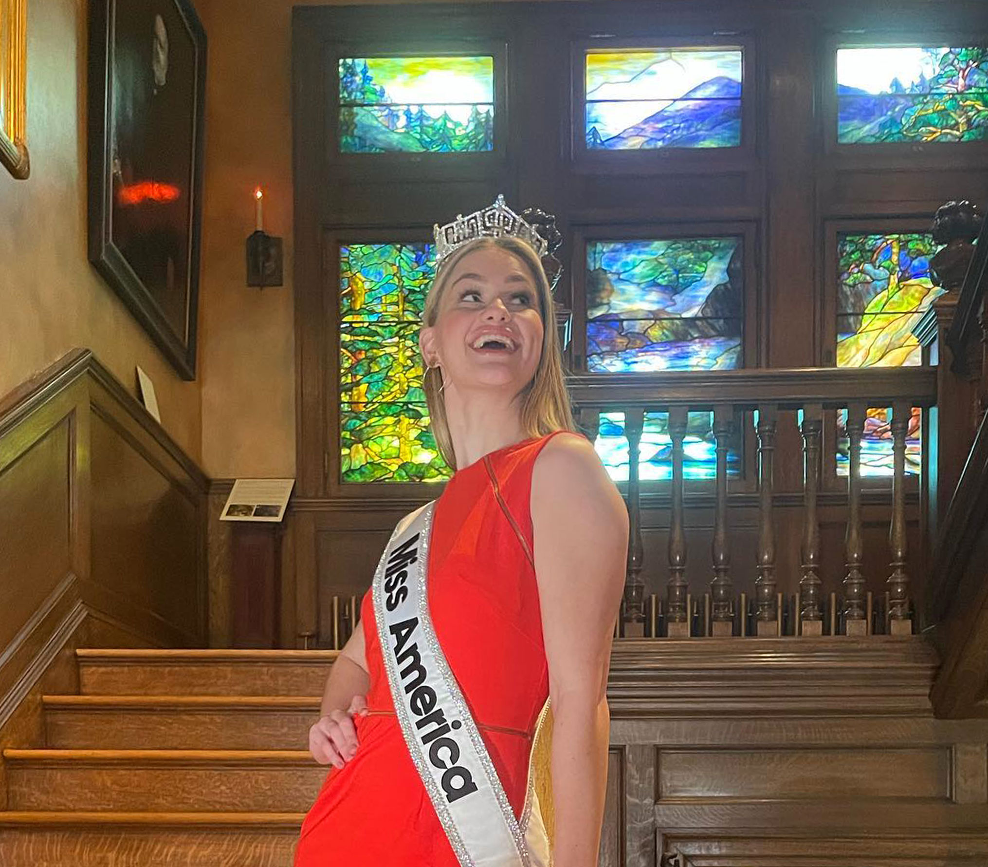 Miss America in the Historic Sawyer Home