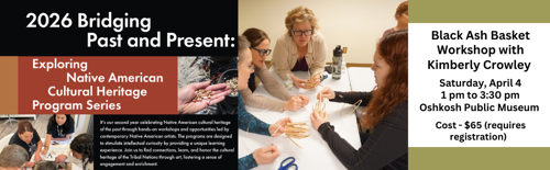 Click here to register for Black Ash Basket Workshop