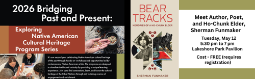 Click here to register for Sherman Funmaker Author Talk